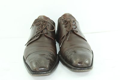 CIRO SCHIANO SHOES SIZE 10 MADE IN ITALY BROWNS IN GREAT 