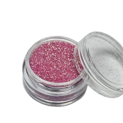 Glitzer Puder rose Pink irisierend 3,5g 0,2mm Pulver Nr.6 Glitter Nail Art