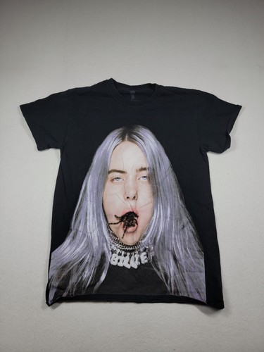 Billie Eilish Small Men's Logo Black T Shirt