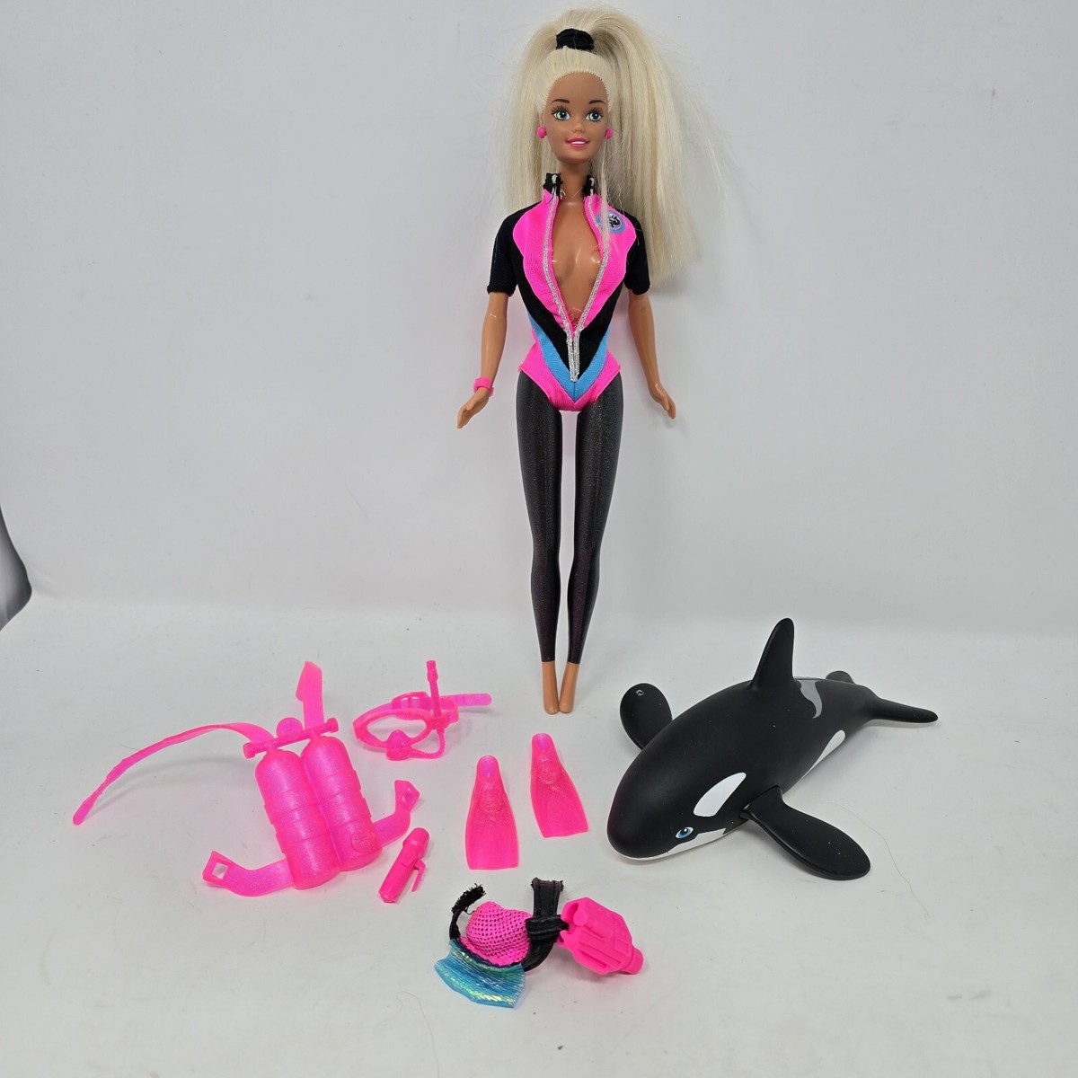 Seaworld Barbie Scuba Barbie 90s Barbie I Can Sea World Trainer
