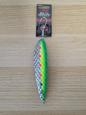 Rhino SALTY DIAMOND XL Trolling-Blinker 40g- 16,5cm Disco Flash UV (1 von 10)