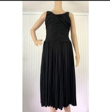 Flattering Flowing Little Black Dress