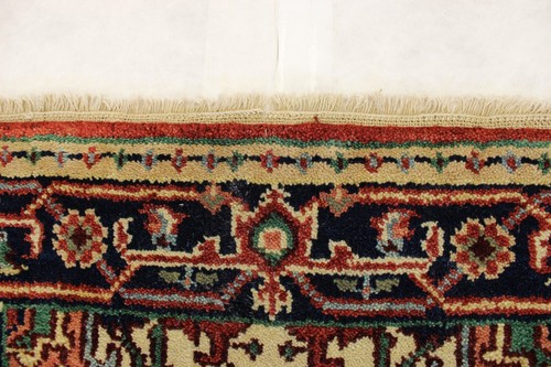 Serapi colorante vegetale orientale annodato a mano corridore tradizionale annodato a mano" x 9'10"" piedi - Foto 6 di 9