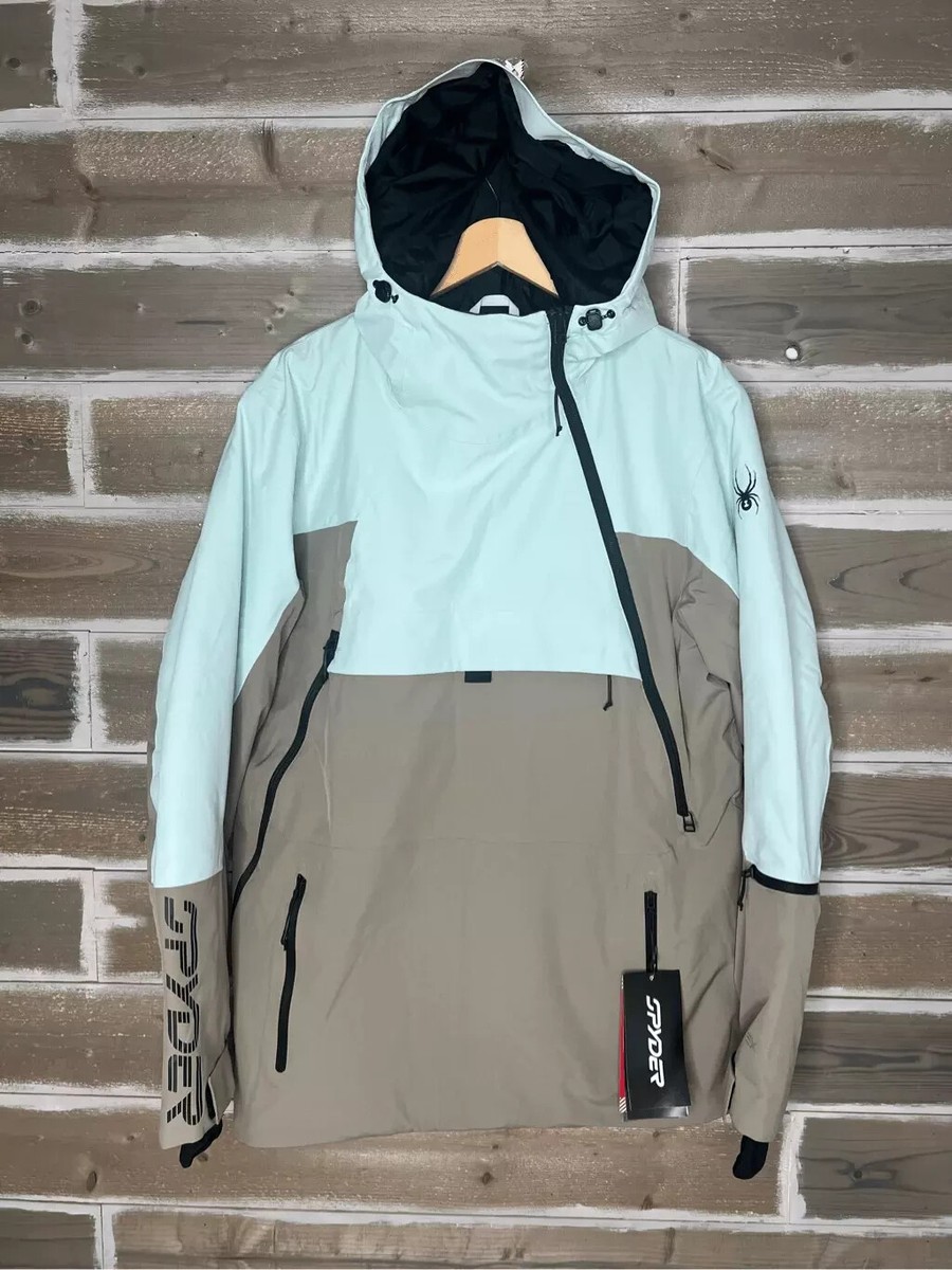 NEW SPYDER MENS ALL OUT ANORAK EXO Shield 10K insulated mountain