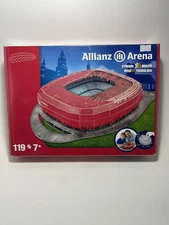 Bayern Allianz Arena Stadium Jigsaw Puzzle 3D 119 Pieces 