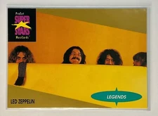 1991 Pro Set Musicards Legends Pick Your Musician! Pack Fresh