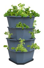 Gusta Garden 100341 Paul Potato Torre delle Patate Starter Set Blu (4 Piani) (Cartone