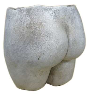 Pflanztopf nackter Popo 18 x 16 x 14 cm Frau Blumentopf Figur Deko B-G K1046