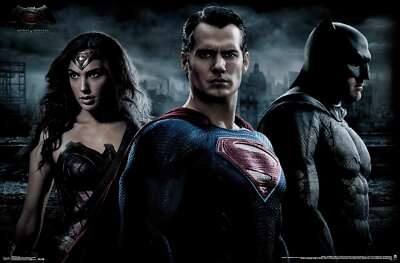 DC Comics Movie - Batman v Superman - Trio Poster