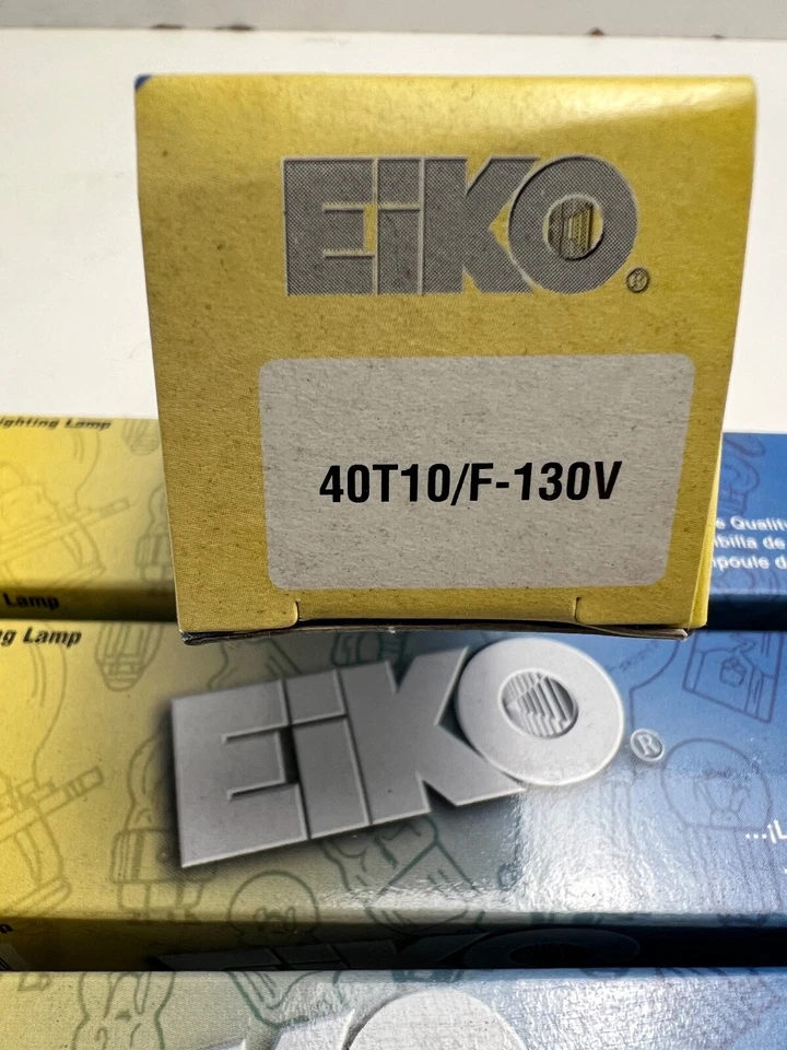 (6) EIKO 40T10/F-130V Frosted -NEW - Image 2 of 2