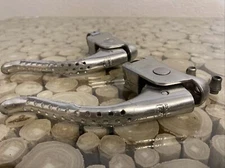 Vintage Shimano brake levers 600 Arabesque, Non Aero, Drillium, Drop Bar Eroica