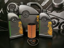 Genuine Mercedes-Benz C218 CLS 220 250d Oil Filter & Engine Oil OM651 Z651PAC