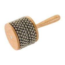 Afuche Cabasa, Natural Wood. Easy Grip Wooden Handle Excellent Sound