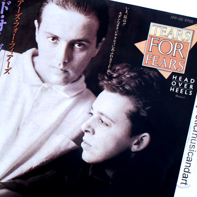 RARE 1985 ORIGINAL TEARS FOR FEARS HEAD OVER HEELS 7