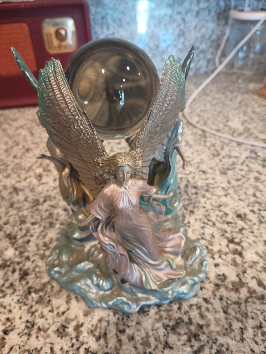 オブジェ　FRANKLIN MINT 薔薇Porcellane Vase Porcelain Franklin Mint the Bluebirds of Summer by A.J.
