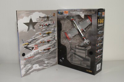 A8 1:72 EASY MODEL AIRPLANE F-84G THUNDERJET GREY USAF NEAR MINT BOXED