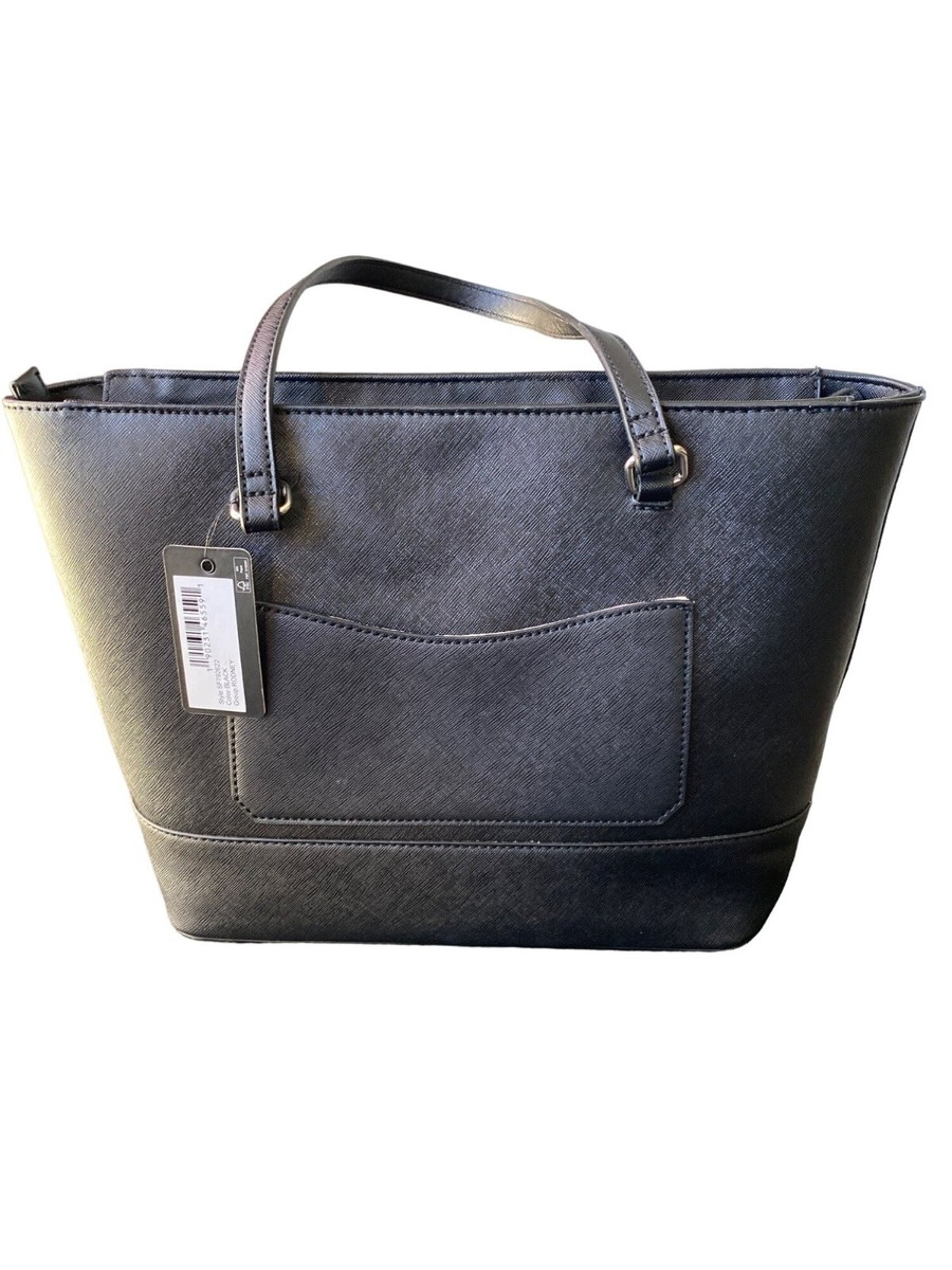 【PORTERNA】Rodney tote bag GUESS Rodney Tote Shoulder Large Bag ZIPPED Black Sf792622