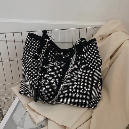 Bucket Bag Damen Schultertasche Trendy Achseltasche Handtasche Geldbeutel Bolsa - Bild 12 von 19