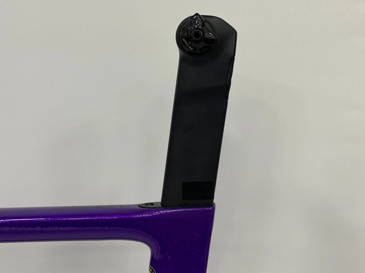 Used 2019 Specialized Venge Pro Carbon Frameset Purple Flake Satin Black