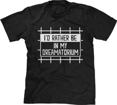 Dreamatorium Community Fan Tv Show College Funny Humor Comedy Greendale Mens Tee