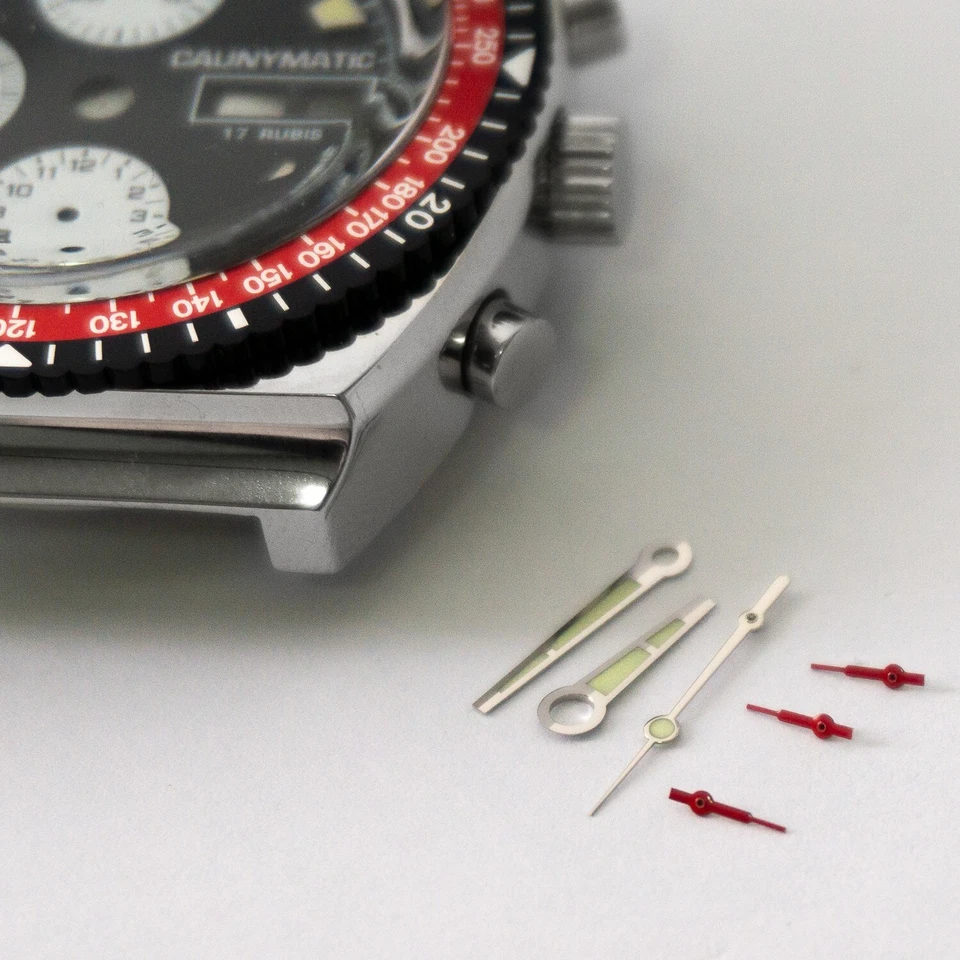 Caunymatic - Chrono - Caja de reloj - ETA Valjoux 7750 DIY Watch Kit Case construcción - Imagen 3 de 3