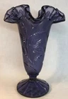 Fenton Art Glass Hyacinth Wild Flowers Vase