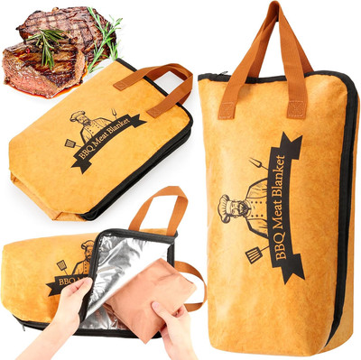 BBQ Blanket for Resting Meat,Smoker Meat Resting Blanket, Rusable Smoker Grillin