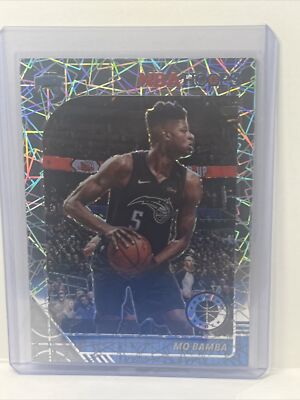 Orlando Magic - Mo Bamba - 19/20 NBA Hoops - Silver Laser Prizm - #138