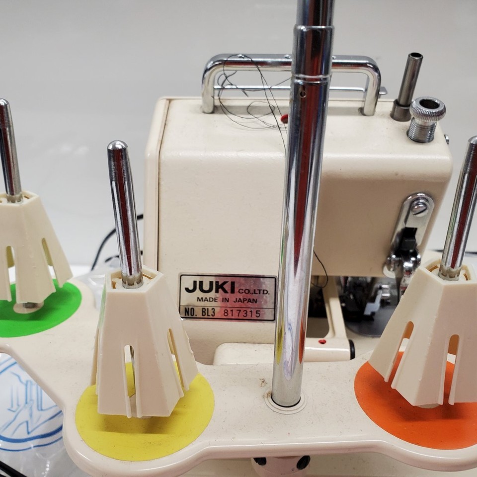 Baby Lock BL3408 Serger Sewing MachinePowers ON/MotorSpeeds Run