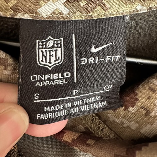 Nike Dri-Fit NFL Atlanta Falcons Salute to Service Camo Hoodie Youth Small USA - Picture 7 of 9