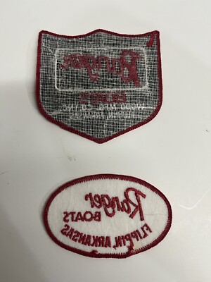 Ranger Boats ビッグロゴ　背中刺繍　Mサイズ Vintage Ranger Boats Wood Mfg. Flippin Arkansas Fishing Patch Lot
