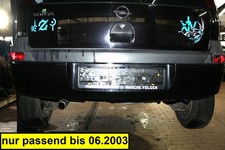 Stossfänger/ Stoßstange Hinten ( VOR Facelift ) Opel Corsa 1.0 12V C Farbe