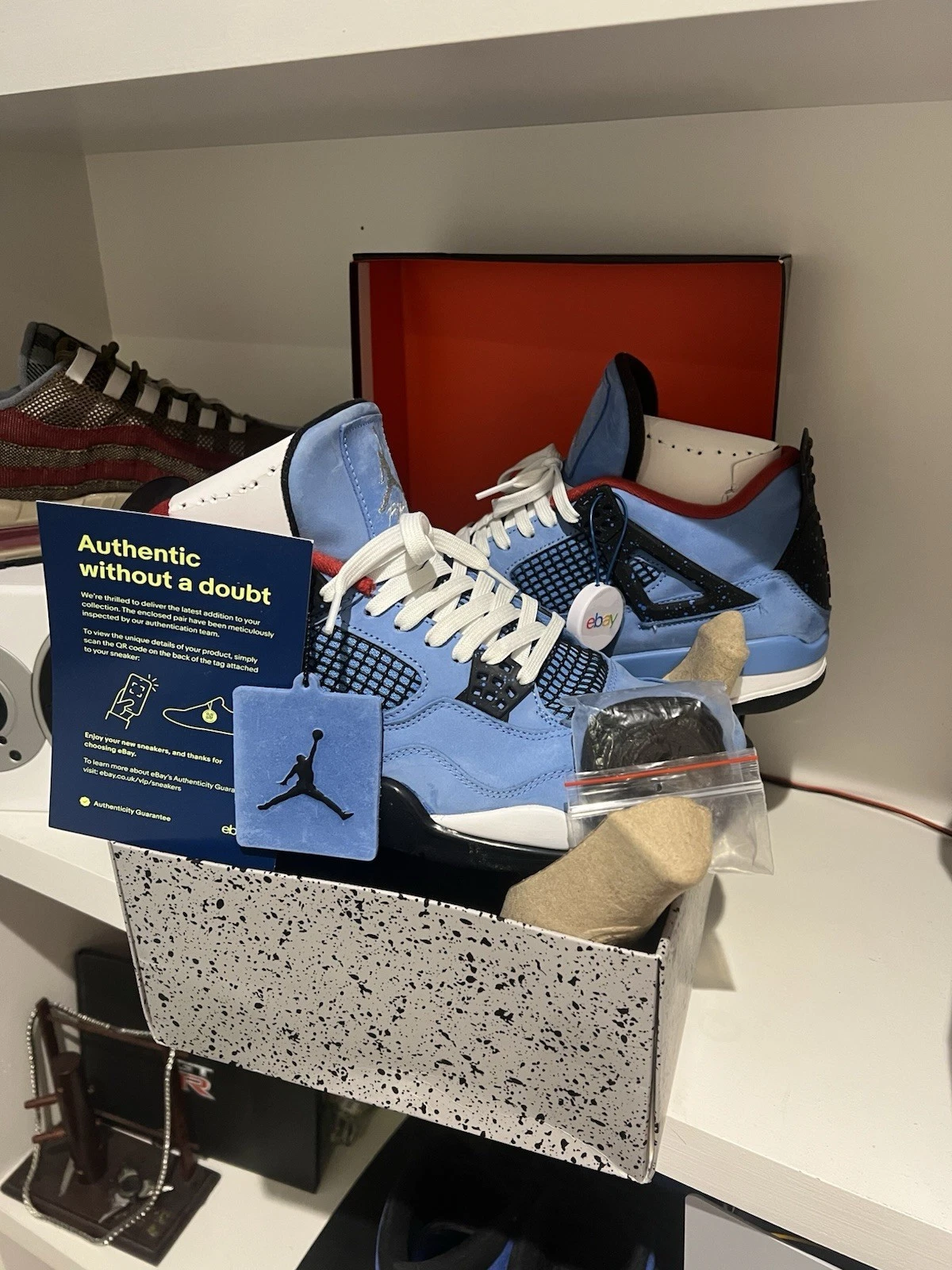 Jordan 4 Travis Scott UK taglia 8 5