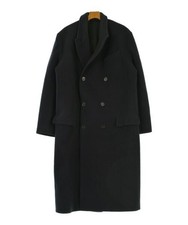 Balenciaga Chester Coat Men  s Navy Wool Blend L Vintage Used Outerwear