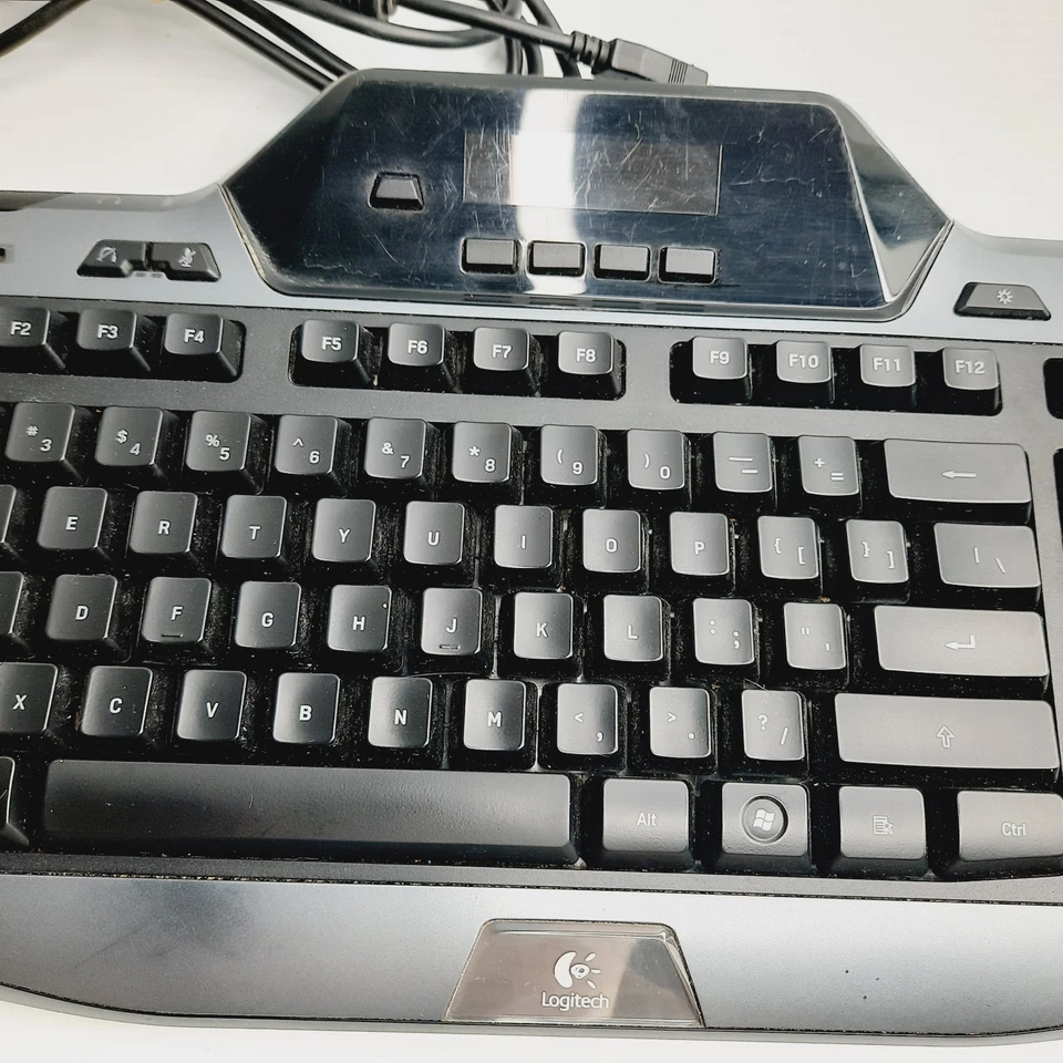 Logitech G510 Gaming Keyboard USB Wired Tested And Working - image 3 of 4