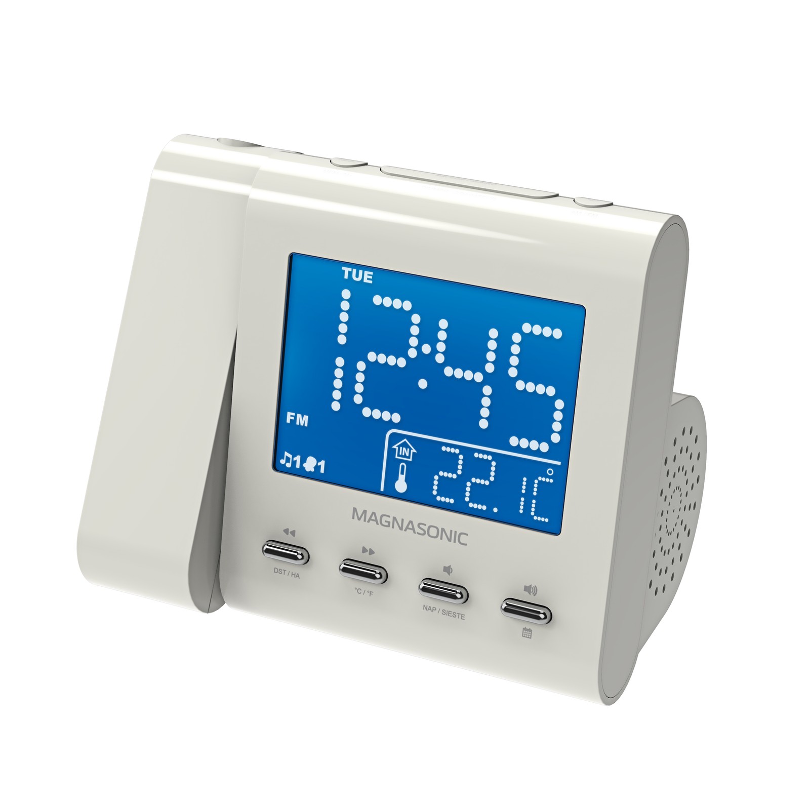 With Am/fm Radio, Battery Backup, Dual Alarm
