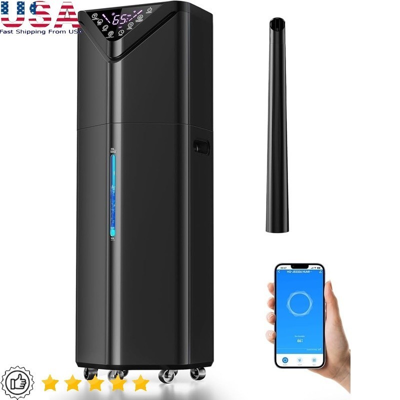 Remote Control Adjustable Humidity Aroma Diffuser 5g 2800ft&sup2; Us
