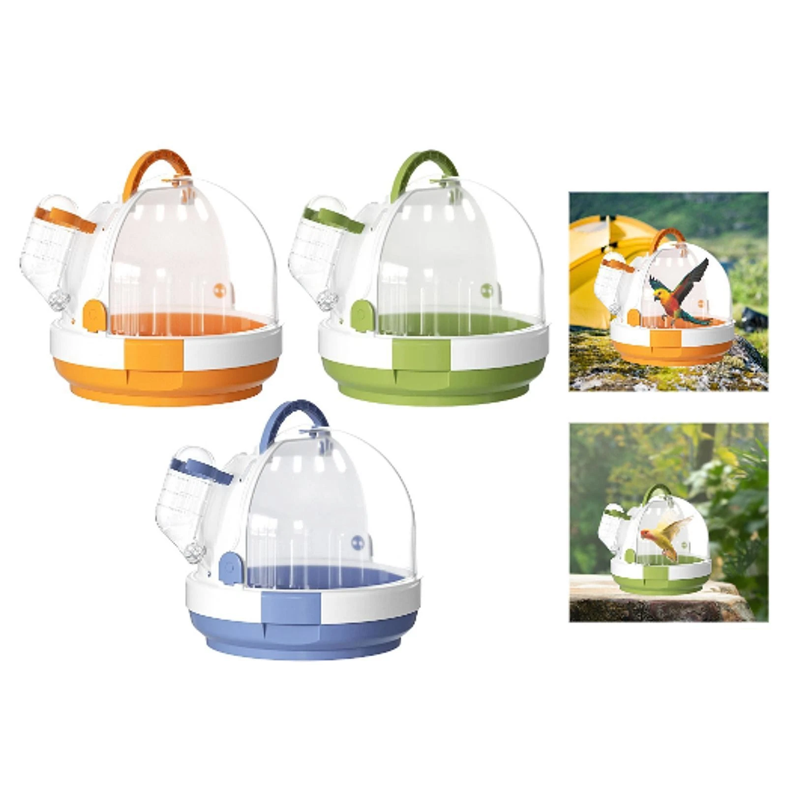 Parrot Travel Cage Bird Cage Small Animal Carry Case
Opens in a new window or tab