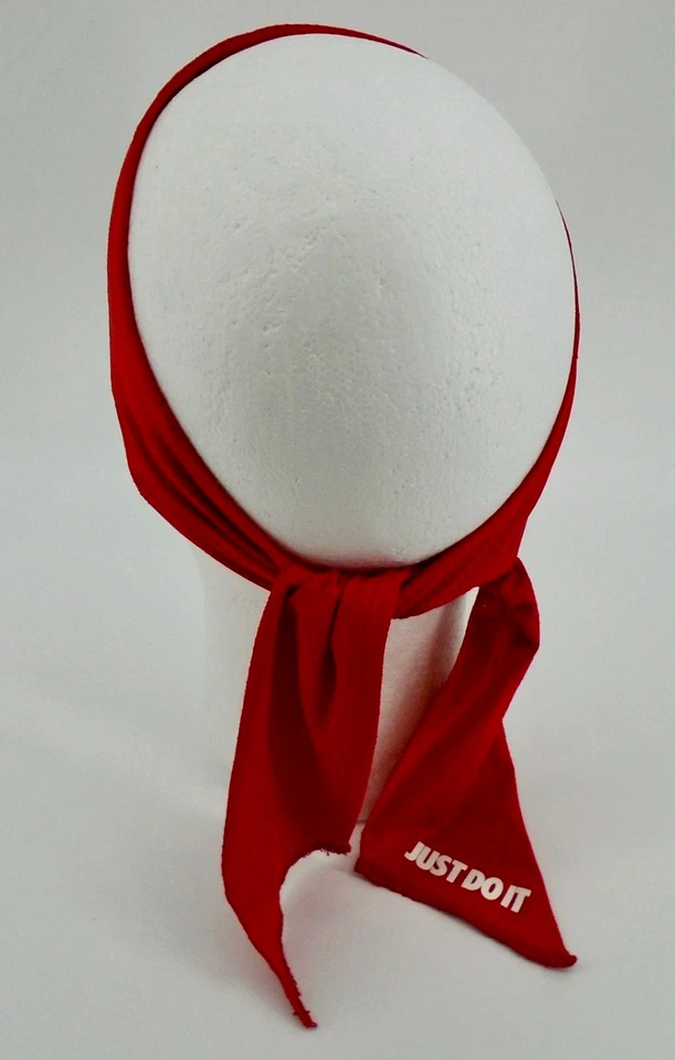 耐克 Head Tie DRI-FIT Terry 男式大学红色/白色/红色 — 第 3/4 张图片