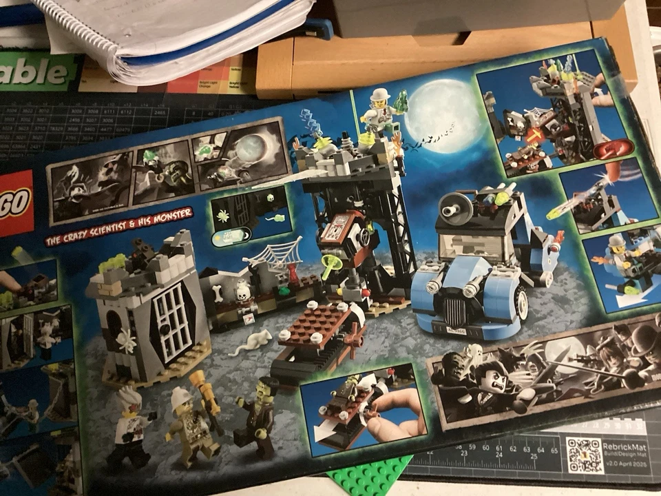 Lego: Set 9466 The Crazy Scientists/ His Monster Factory=Sellado de fábrica Foto 4 de 4