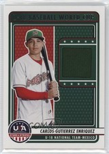 2023 Panini USA Baseball Stars & Stripes Carlos Gutierrez Enriquez #U18-CGE tj1