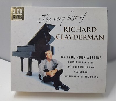 Clayderman, Richard - The Best Of Richard Clayderman 3 CD Set BIN88