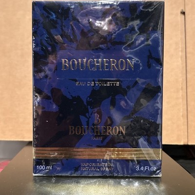 Boucheron Women Eau De Toilette Spray 3.4 oz 100 ml New In Box Sealed Vintage
