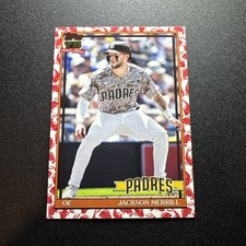 2026 Topps Series 1 Jackson Merrill #T91-78 Koi Fish Parallel SP PADRES