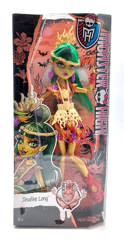 2015 Monster High Puppe: Jinafire Long Ghoul's Getaway / Mattel DKX95, NrfB - Bild 1 von 4