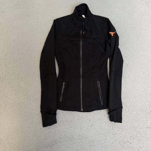 Lululemon Define Jacket Womens Size 2 Black Full Zip *Read