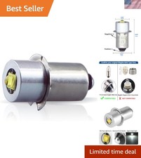 Upgrade to 3W LED Flashlight Bulb for MagLite   Bright  Long-Lasting 200 Lumen