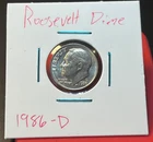 1986 D Roosevelt Dime (BU) - US Coin
