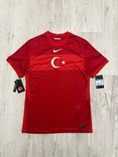 TURKEY 2020/2021 HOME FOOTBALL SHIRT SOCCER JERSEY NIKE CD0734-687 MENS SIZE M