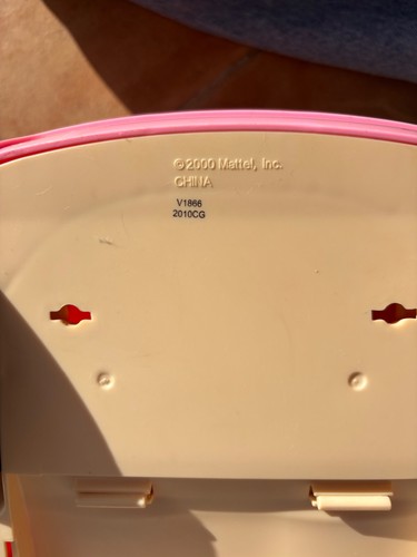 Voiture Rose A Toit Ouvrant / Volkswagen Coccinelle BARBIE Mattel - Imagen 9 de 9